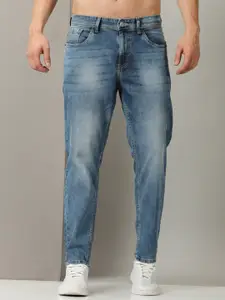 Old Grey Men Slim Fit Heavy Fade Stretchable Jeans