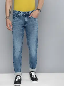 Lawman pg3 Men Slim Fit Heavy Fade Stretchable Mid-Rise Jeans