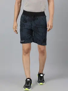 SPORT SUN Men Printed Mid-Rise Regular Shorts