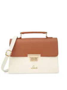 Lavie Colourblocked Satchel Handbag