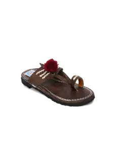 KID1 Boys Ethnic Kolhapuri Comfort Sandals