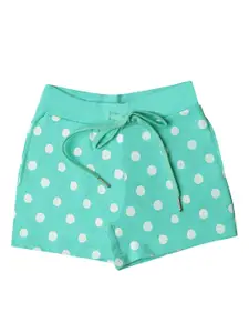 Tiny Girl Conversational Printed Mid-Rise Above Knee Casual Cotton Shorts