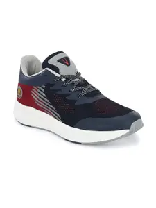 HIROLAS Men Mesh Lace-Up Running Shoes