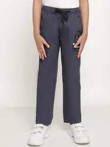Octave Boys Mid-Rise Cotton Track Pants