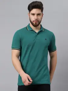 Woods Relaxed Fit Polo Collar Pure Cotton T-shirt