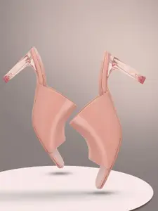 Picktoes Peep Toes Block Heels