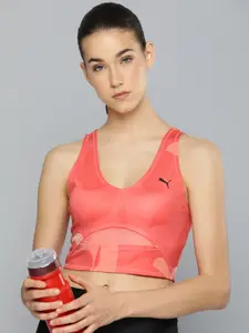 Puma Studio All Over Print Dry Cell Crop Top
