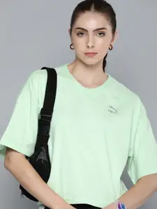 Puma Dare To Drop-Shoulder Sleeves Pure Cotton Oversized Outdoor T-shirt