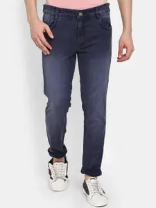 V-Mart Men Mid-Rise Slim Fit Light Fade Stretchable Jeans