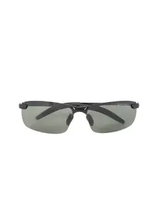 GIORDANO Men Square Sunglasses with Polarised & UV Protected Lens GA90312C04