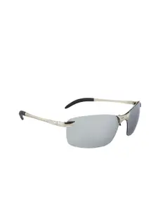 GIORDANO Men Cateye Sunglasses with Polarised & UV Protected Lens GA90312C07