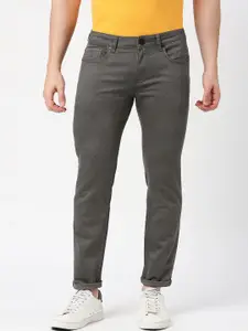 DRAGON HILL Men Clean Look Slim Fit Low-Rise Jeans