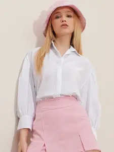 Trend Alacati stili Spread Collar Casual Shirt