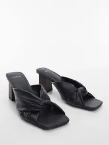 MANGO Sustainable Block Heels
