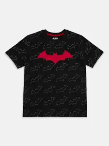 Pantaloons Junior Boys Bat Man Printed Casual T-shirt
