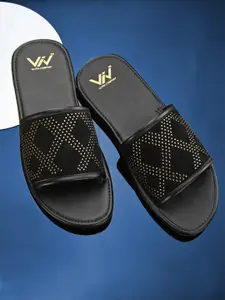 VIV Men Embellished Sliders