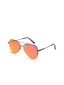IRUS by IDEE Men Lens & Aviator Sunglasses with UV Protected Lens IRS1087C4SG