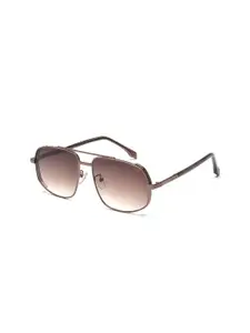IRUS by IDEE Men Lens & Square Sunglasses with UV Protected Lens IRS1134C3SG