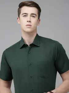 Van Heusen Men Solid Opaque Formal Shirt