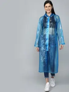 THE CLOWNFISH Women Light Weight Breathable Water-Proof Rain Jacket