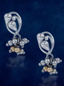 Taraash Silver-Plated Classic Drop Earrings