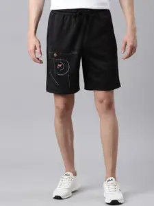 FILA Men Mid-Rise Regular Shorts