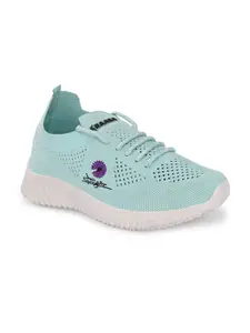 KRAASA Women Lace-Ups Non-Marking Running Sports Shoes
