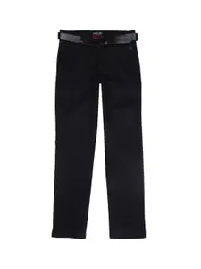Gini and Jony Boys Mid-Rise Cotton Trousers
