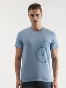 Lee Graphic Printed Slim Fit Cotton T-shirt