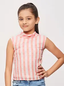 Tiny Girls Striped Regular Top