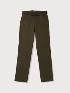Gini and Jony Boys Mid Rise Cotton Chinos Trousers