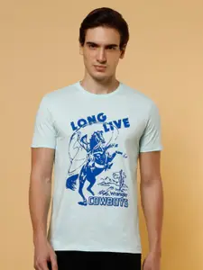 Wrangler Graphic Printed Cotton T-Shirt