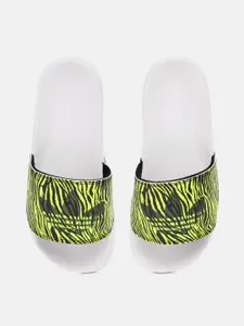 ADIDAS Originals Women Abstract Printed Sliders with Brand Logo Detail