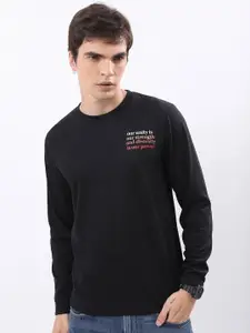 HIGHLANDER Typography Printed Relaxed Fit T-Shirt