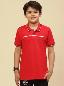 Monte Carlo Boys Polo Collar Pure Cotton T-shirt