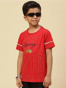 Monte Carlo Boys Typography Printed T-shirt