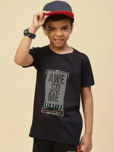 Monte Carlo Boys Typography Printed T-shirt