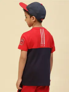 Monte Carlo Boys Colourblocked Pure Cotton T-shirt