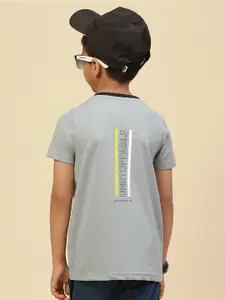 Monte Carlo Boys Typography Printed Casual T-Shirt