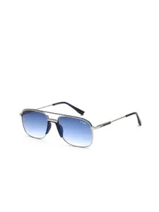 IRUS by IDEE Men Rectangle Sunglasses With UV Protected Lens IRS1184C3SG