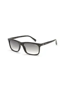 IRUS by IDEE Men Wayfarer Sunglasses with UV Protected Lens IRS1166C3SG