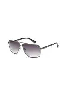 IRUS by IDEE Men Square Sunglasses with UV Protected Lens IRS1162C3SG
