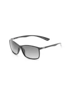 IRUS by IDEE Men Rectangle Sunglasses with Polarised and UV Protected Lens IRS1164C1PSG
