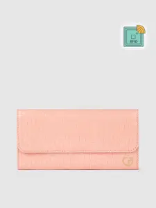 Caprese Women Textured Envelope Wallet