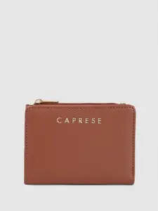 Caprese Women Solid Two Fold Wallet