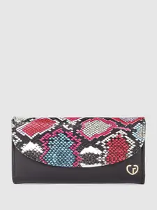 Caprese Hilda Women Black Large Wallet