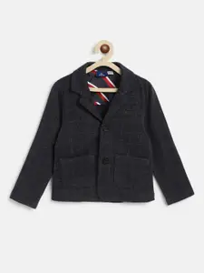 Chicco Boys Checked Cotton Tailored Jacket