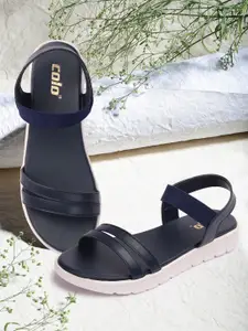 Colo Women Backstrap Open Toe Flats