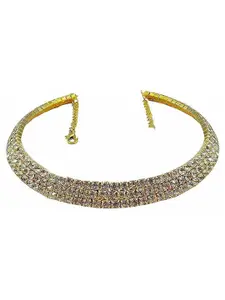 Sukkhi Gold-Plated Choker Necklace