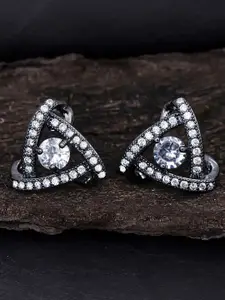 Sukkhi Gold-Plated Contemporary Studs Earrings